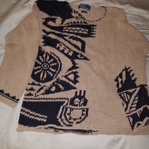 Men's L Polo Sweater